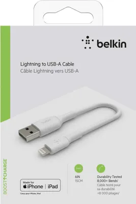 Immagine prodotto di Belkin CAA001BT0MWH cavo Lightning 0,15 m Bianco