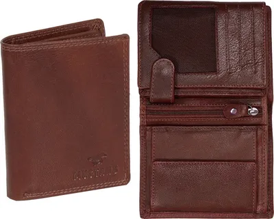 Produktbild von Mustang Udine Wallet Universal Premium Leder Portfolio Corporal Card Leder Brown 06.102001