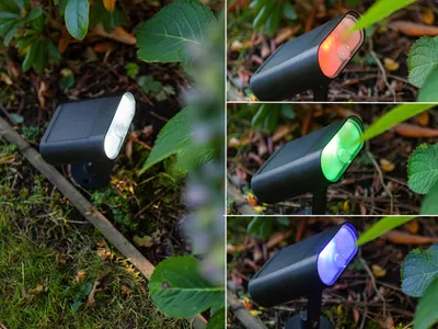 Produktbild von LUTEC GINBO, Außen-Bodenbeleuchtung, Schwarz, Synthetik, IP54, Garten, II