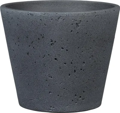 Produktbild von Scheurich Übertopf Serie 701 Ø 15 x 12,8 cm dark stone