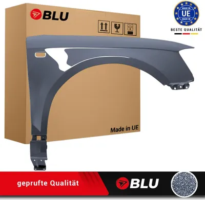 Immagine prodotto di BLU Parafango compatibile con Audi A3 8P II-generation LX7Z Destra Grau DelphinGrau | 2003-2008 | Anteriore | Verniciato | Pronto per il montaggio | Zincato