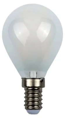Obrázek produktu pro Alcapower G45 E14 LED žárovka ve tvaru kapky 4 W, 500 lm, 3000 K, teplá bílá, matné sklo – energeticky úsporné osvětlení třídy E
