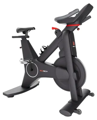 Immagine prodotto di Aliena 2400 - Spin Bike Cyclette da Corsa con Volano 24 Kg Resistenza Elettrica con Display e Porta Tablet Nera
