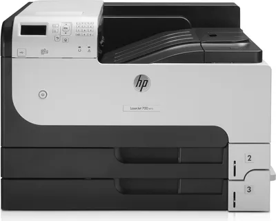 Produktbild von HP LaserJet 700M712DN - Laserdrucker - Monochrom - Desktop - 1200 x 1200 dpi Druckauflösung - 41 ppm Monodruck - 600 Seiten Kapazität - Duplexdruck, Automatisch - LCD - Gigabit Ethernet - USB