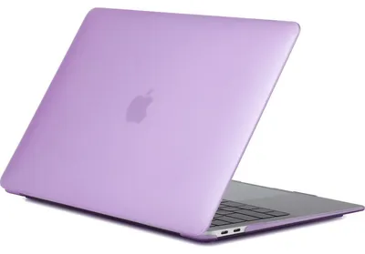 Produktbild von Mobigear Schutzhülle für MacBook Pro 15 Zoll (2016-2019), Hartschalenhülle, MacBook Case - Lila - Modell A1707 / A1990