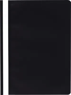 Produktbild von Exacompta 25x Schnellhefter A4 aus PP - Schwarz - 449201B