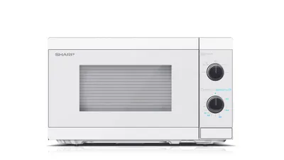 Obrázok produktu pre Sharp YC-MS01E-C, Na pracovnú dosku, Sólo mikrovlnná rúra, 20 L, 800 W, Otočné, Biela