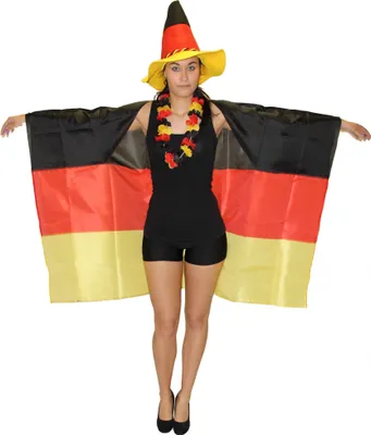 Produktbild von Poncho Deutschland WM EM Fan Fanartikel
