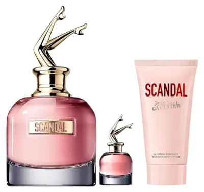 Image de J.P. Gaultier Scandal Giftset Edp Spray 80 ml/Body Lotion 75 ml/Edp Mini 6 ml 161 ml