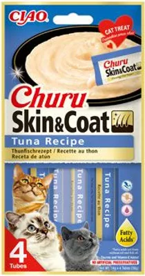 Obrázek produktu pro Churu Cat Skin&Coat Tuna Recipe 4x14g