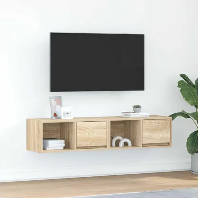 Obrázok produktu pre vidaXL TV skrinky 2 ks dub Sonoma 60x31x25,5 cm materiál na báze dreva