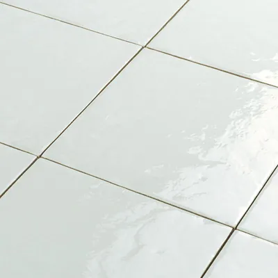 Produktbild von Fliese Fiji Salbei Grün Glänzend | 15 x 15 cm | 0.54 m²/s