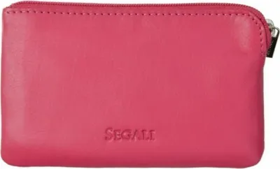 Immagine prodotto di Portafoglio mini in pelle e portachiavi 7289 rosa