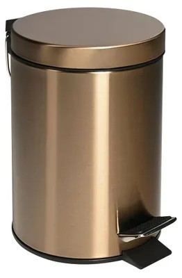 Immagine prodotto di Cestino X-ROUND COPPER da 3 litri, rame opaco