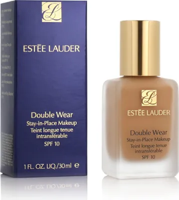 Productafbeelding van Estée Lauder Double Wear Foundation, langhoudende make-up met SPF 10 (4W1 Honey Bronze), 30 ml