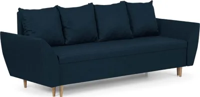 Produktbild von 3-Sitzer-Sofa mit Schlaffunktion ALI - Marineblau