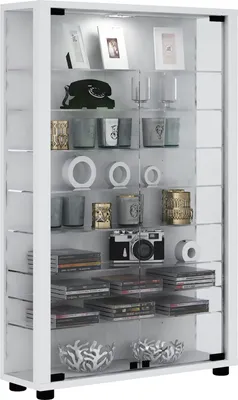 Produktbild von Sammelvitrine Lumo Mini Standvitrine Glasvitrine Glasregal