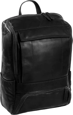 Zdjęcie produktu dla Plecak marki Chesterfield z przegrodą na laptopa Rich Laptop Backpack 17,9L Black czarny