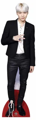 Obrázok produktu pre Bangtan Boys - Min Yoon-gi - Suga - BTS - Kartónový stojan - 53x177 cm