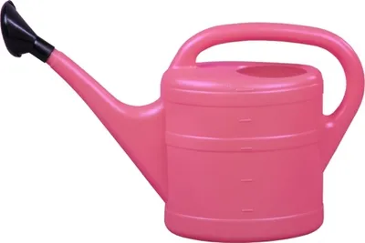 Immagine prodotto di Nohel Garden Annaffiatoio in plastica con rosa Colore: rosa, Volume: 5 l