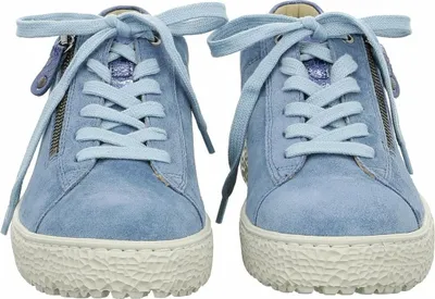 Produktbild von Hartjes Damen Sneaker Blau mit seitlichem Reißverschluss und bequemer Passform