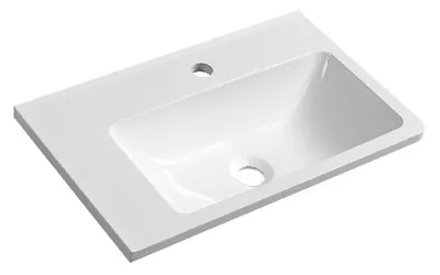 Immagine prodotto di Sapho Arana - Lavabo 560x110x350 mm, senza sfioratore, foro per rubinetto, bianco AN055