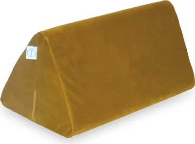 Image de Grand triangle de jeu pour banc - or velours