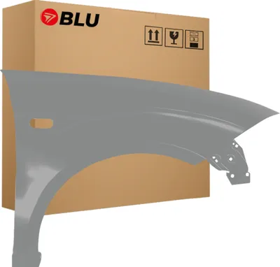 Produktbild von BLU Kotflügel Passend für Seat Altea 5P1/5P5 LS7U Rechts Silber Grau Sombra | 2004-2015 | Vorderseite Vorne | Lackiert | Einbaufertig