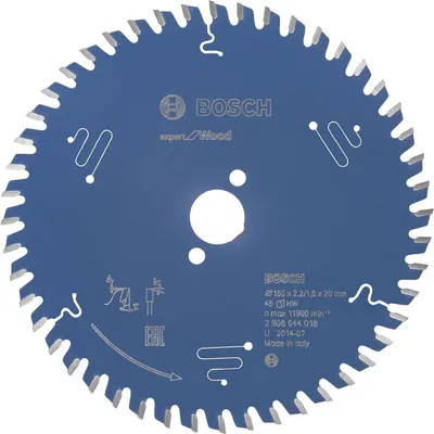 Produktbild von Bosch Kreissägeblatt Expert for Wood 160 x 20 x 1,8 mm, 48 Z