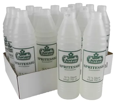 Produktbild von Spritessig von Kunella Feinkost - 12er Pack (12 Flaschen à 0,75 l)