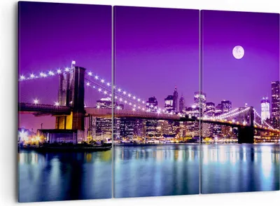 Produktbild von Bild auf Leinwand - Leinwandbild - Amerika wohnung architektur - 105x70cm - Wand Bild - Wanddeko - Leinwanddruck - Bilder - Kunstdruck - Wanddekoration - Leinwand bilder - Wandkunst - CE105x70-2443
