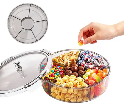 Produktbild von Lunchbox mit Deckel und 5 Fächern
