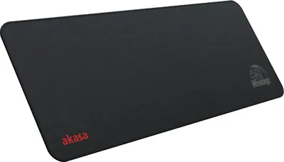 Obrázek produktu pro Akasa AK-MPD-05BK, Černá, Jednobarevný, Guma, Protiskluzové nožky, Herní podložka na myš