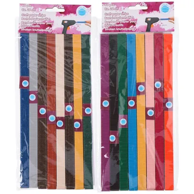 Produktbild von Bastelpapierstreifen 26 cm, 40 Stück