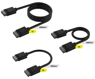 Produktbild von Corsair iCUE LINK - Strom-/Datenkabelsatz
