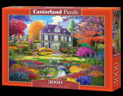 Image de Puzzle 3000 pièces Jardin des Rêves Castorland 300655