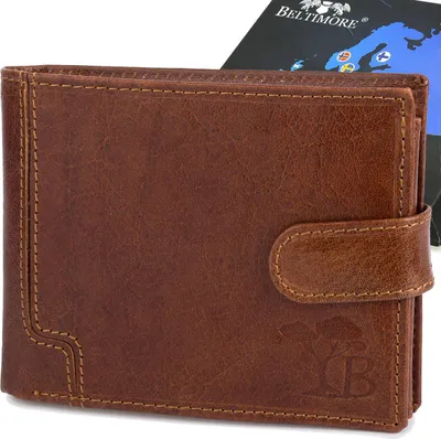 Immagine prodotto di Portafoglio da uomo in pelle Beltimore marrone RFiD D39
