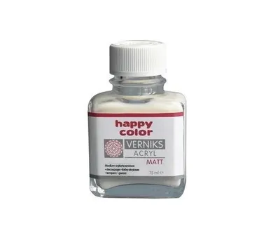 Produktbild von Akrylový lak 75ml Transparentní matný HAPPY COLOR