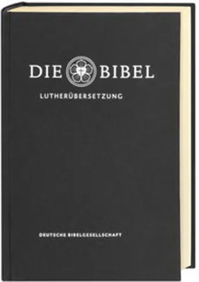 Produktbild von Lutherbibel revidiert 2017 - Die Standardausgabe (schwarz)