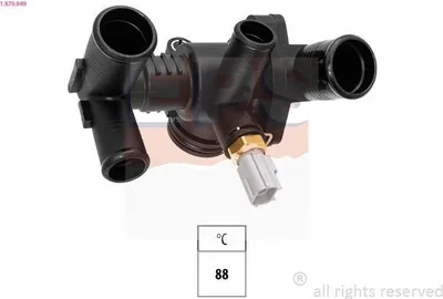 Zdjęcie produktu dla Termostat płynu chłodzącego EPS 88°C do FORD Transit Custom V362 (furgon) (FY, FZ), Transit Mk7 (furgon) (V363, FCD, FDD) oraz Tourneo Custom V362 (autobus) (F3)