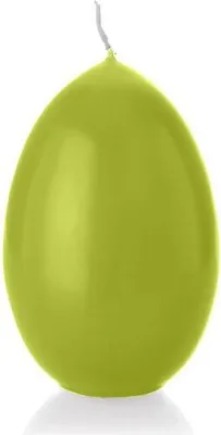 Produktbild von Eikerzen Apfelgrün 61 x 44 mm, Inhalt 30 Stück, Ostereikerzen, Osterdeko
