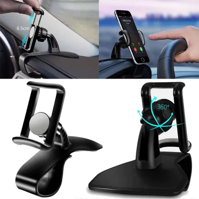 Obrázok produktu pre 360° Rotácia Dashboard držiak auto telefón HUD stojan pre Smartphone GPS