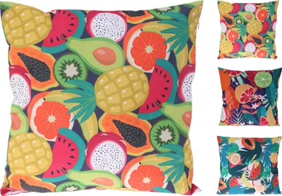 Produktbild von 45x45cm Tropisches Garten-Dekokissen, Wetterfest, Waschbar, Für Innen-und Außenbereich
