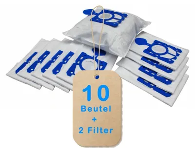 Produktbild von 10 Premium Staubsaugerbeutel kompatibel für Electrolux Smartvac Z5022