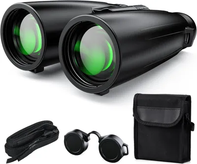 Produktbild von 15X56 Fernglas HD Kompakt Fernglas Erwachsene Wasserdicht 56mm Großes Okular Ferngläser FMC-Linse Feldstecher
