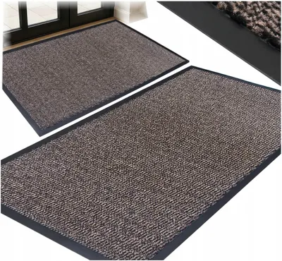 Produktbild von Eureka Home Fußmatte Gummi 60x90 cm für Außenbereich
