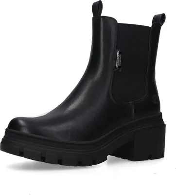 Produktbild von Dockers by Gerli Damen Stiefelette 51KA207 Stiefel Chelsea Boots Schwarz, Schuhgröße:40 EU