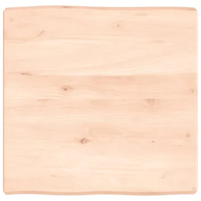 Obrázok produktu pre vidaXL Stolová doska 60x60x(2-6) cm masívne drevo neošetrené hranou stromu