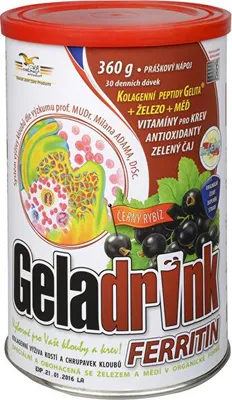 Image de Boisson à la ferritine Cassis 360 g