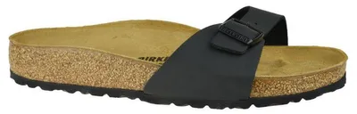 Produktbild von Birkenstock - "Madrid" Badesandale für Damen, Leder PP13628 (36 EU) (Schwarz)